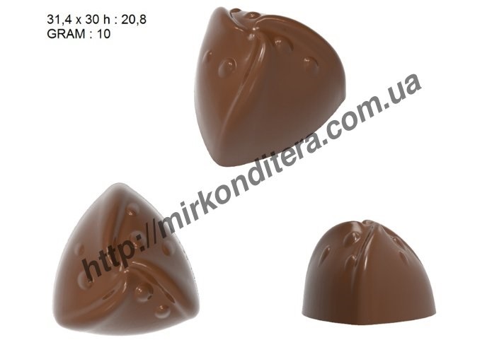 Форма для шоколада поликарбонатная №595