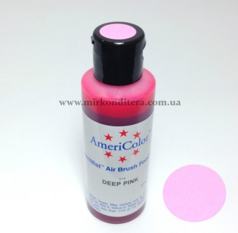 Краска для аэрографа AmeriColor Темно-Розовый 128г