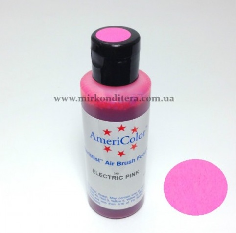 Краска для аэрографа AmeriColor Электрический Розовый 128г