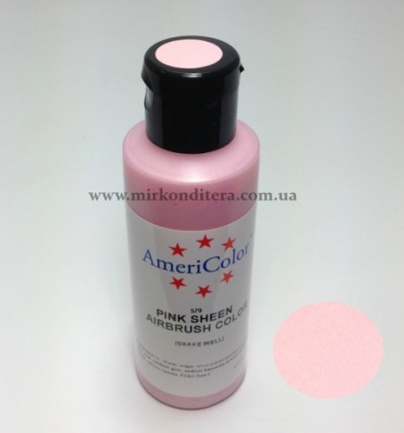 Краска для аэрографа AmeriColor Розовое Сияние 128г