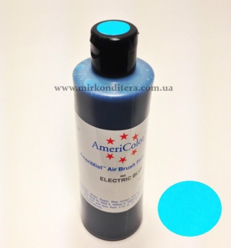 Краска для аэрографа AmeriColor Электрический Синий 255г