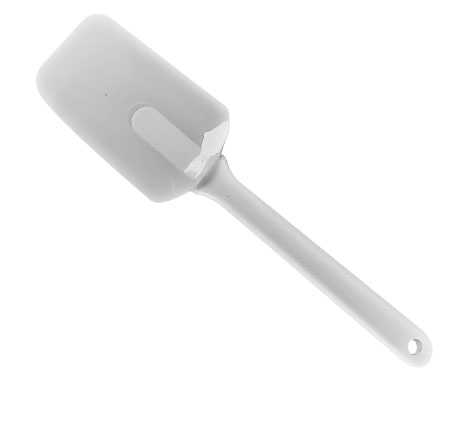 Лопатка силиконовая с пластмассовой ручкой L060804 (L = 26см)