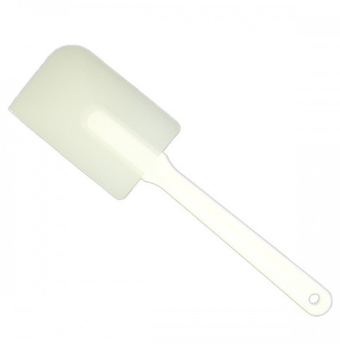 Лопатка силиконовая с пластмассовой ручкой L060816 (L = 34,5см)