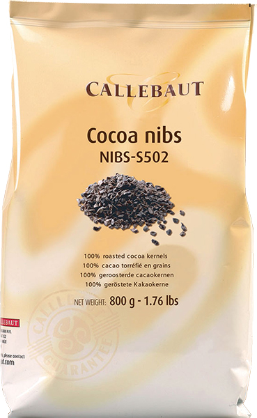 Натуральные дробленые какао-бобы Callebaut 0,8кг
