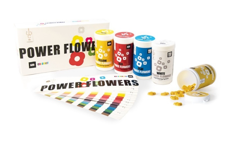 Набор жирорастворимых красителей Power Flower Discov box Azo (0,2кг)