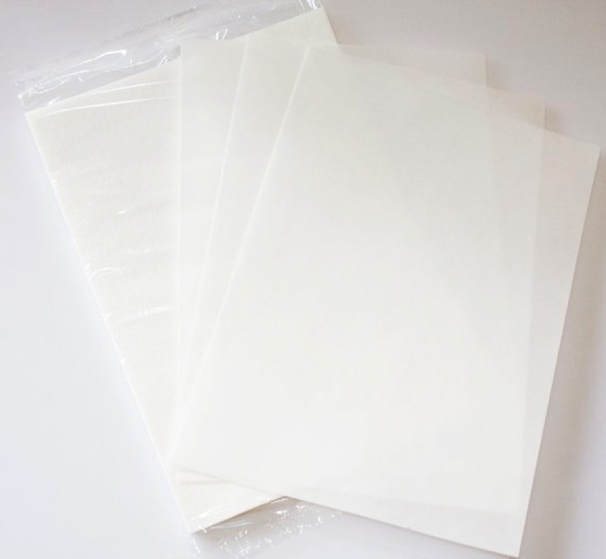 Бумага для пищевого принтера вафельная плотная PREMIUM A4  (25 листов)
