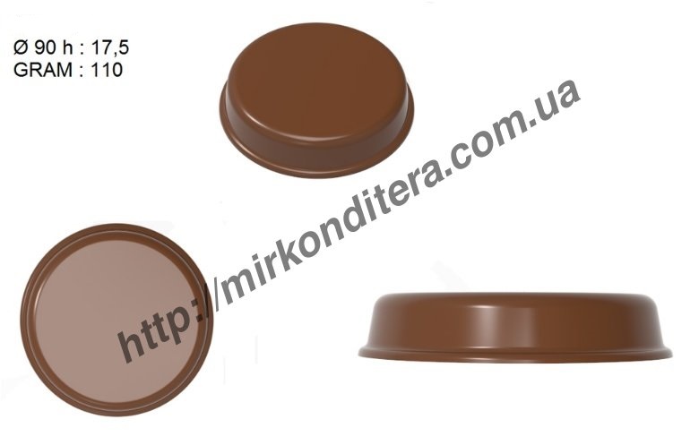 Форма для шоколада поликарбонатная  №015
