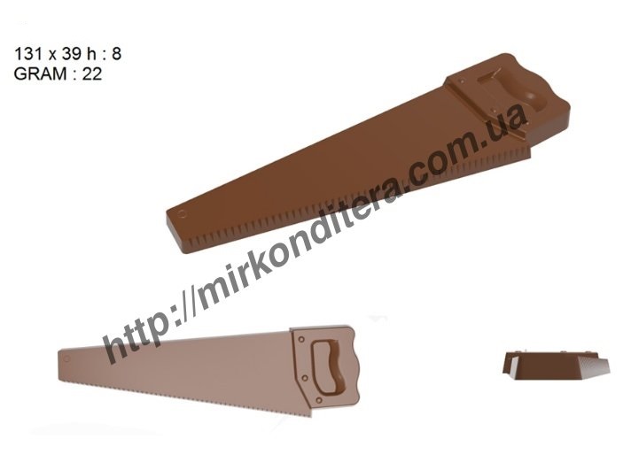 Форма для шоколада поликарбонатная №213