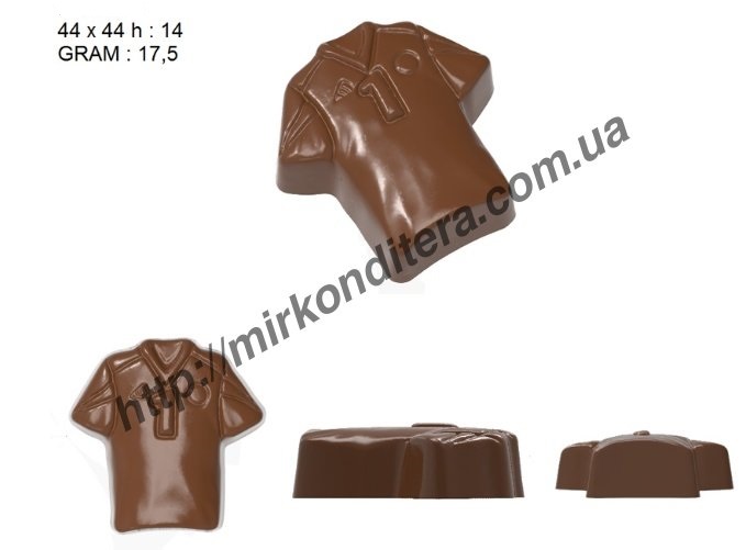 Форма для шоколада поликарбонатная №473	