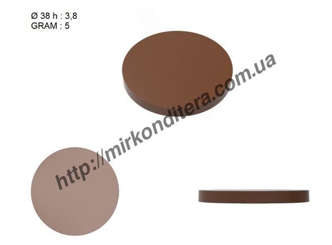 Форма для шоколада поликарбонатная №529