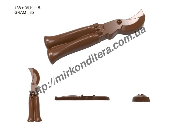 Форма для шоколада поликарбонатная №800