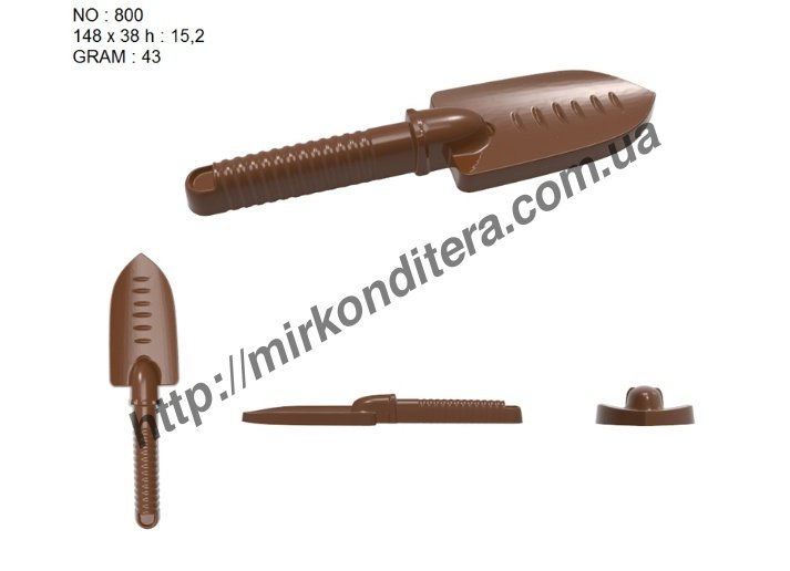 Форма для шоколада поликарбонатная №800