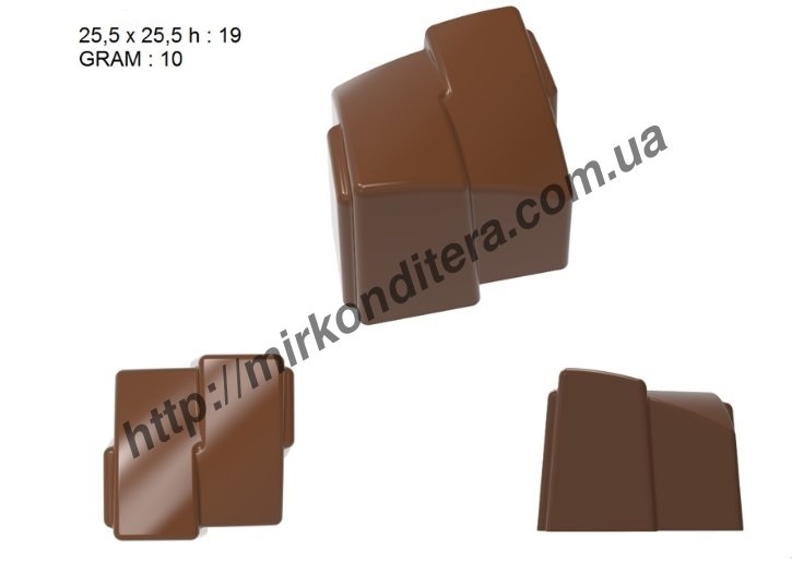 Форма для шоколада поликарбонатная №868