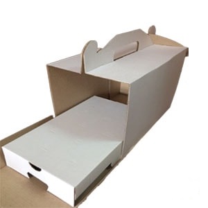 Коробка для кейк - попсов 24,2×14,5×17,5см (со вставкой)